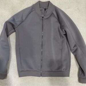 Balance Athletica Gray Bomber Jacket